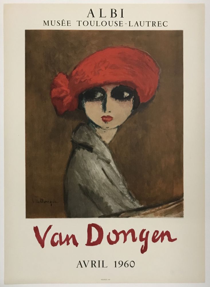 Litografía Van Dongen - Musee Toulouse-Lautrec