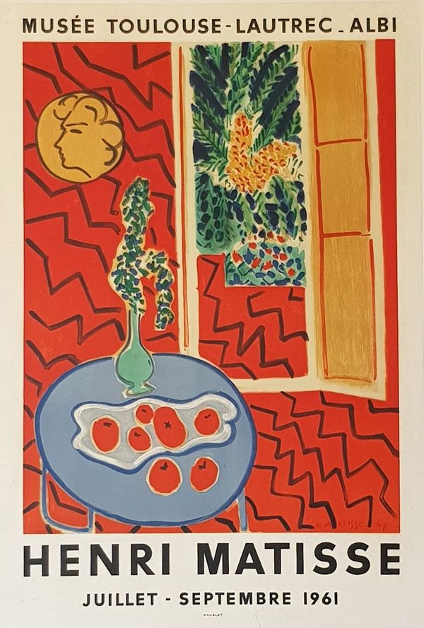 Litografía Matisse - Musee Toulouse Lautrec  Albi