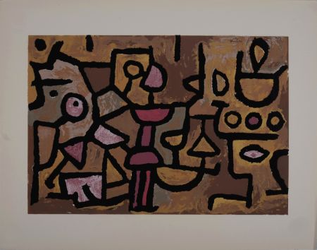 Serigrafía Klee - Musique diurne, 1953