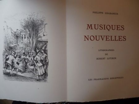 Libro Ilustrado Lotiron - Musiques nouvelles