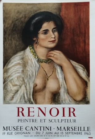 Cartel Renoir - Musée Cantini - Marseille