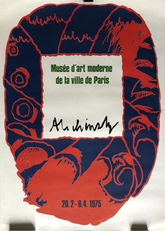 Cartel Alechinsky - Musée d'Art Moderne de la Ville de Paris