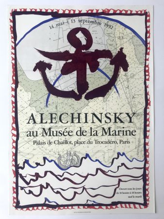 Cartel Alechinsky - Musée de la Marine