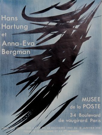 Cartel Hartung - Musée de la Poste