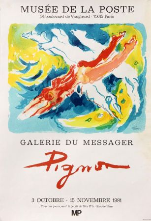 Cartel Pignon - Musée de la Poste - Galerie du Messager