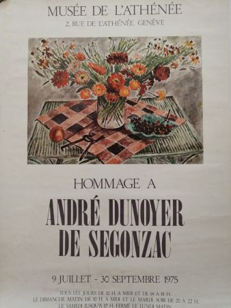Cartel De Segonzac - Musée de l'Athénée - Genève