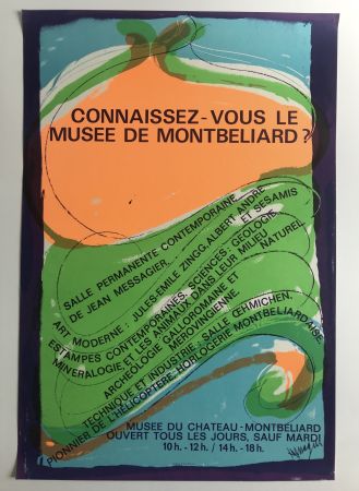 Cartel Messagier - Musée de Montbéliard