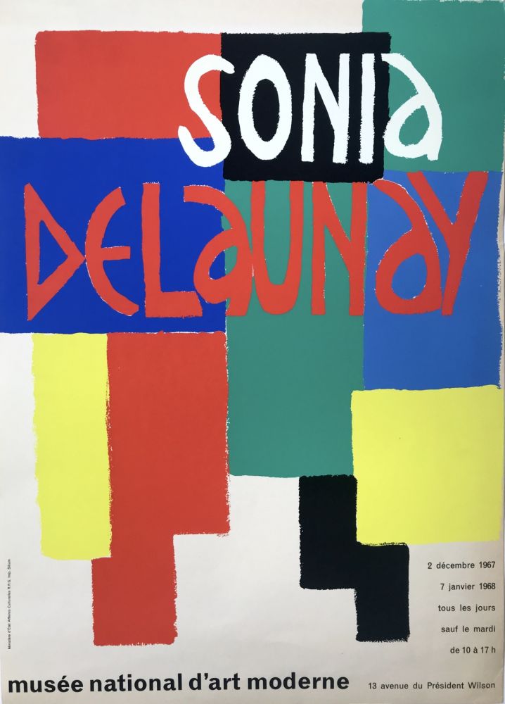 Serigrafía Delaunay - Musée National d'Art Moderne