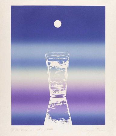 Litografía Rosenquist - My mind is a glass of water