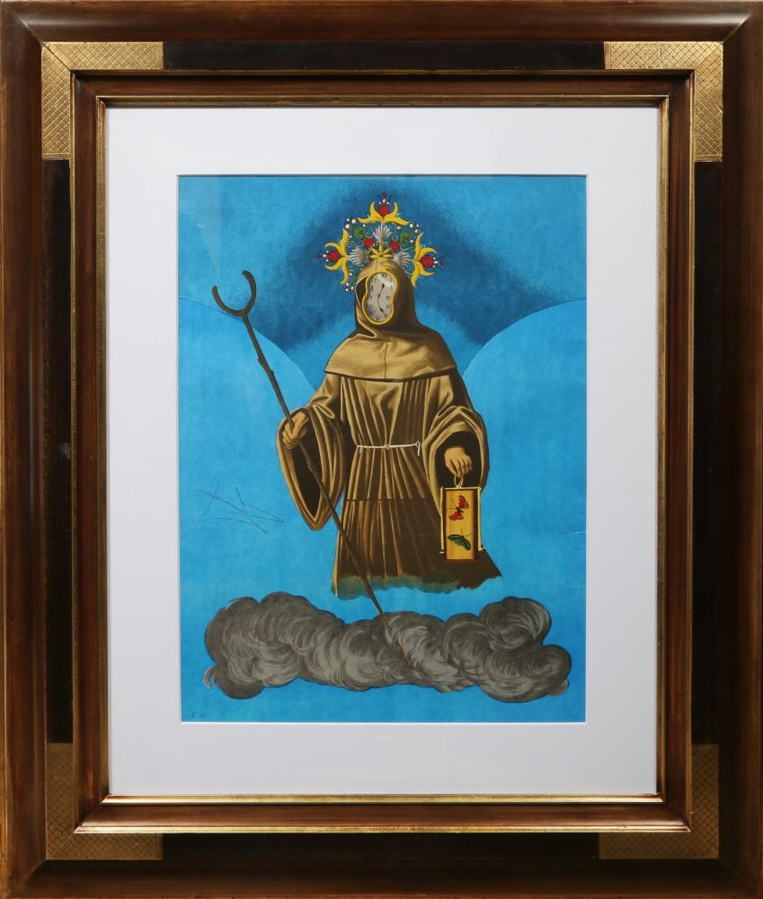 Litografía Dali - Mystery of Sleep (The Hermit)