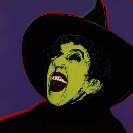 Serigrafía Warhol - Myths: The Witch