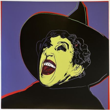 Serigrafía Warhol - Myths: The Witch II.261