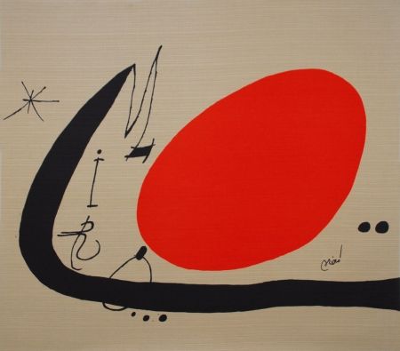 Litografía Miró - Mà de Proverbis