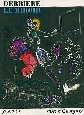 Litografía Chagall - Nacht in Paris