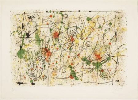 Litografía Miró - Naissance D Ubu
