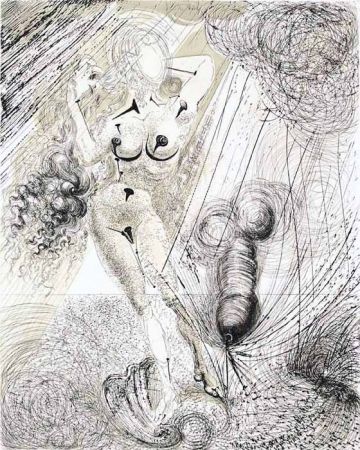 Grabado Dali - Naissance de Venus (Birth of Venus)