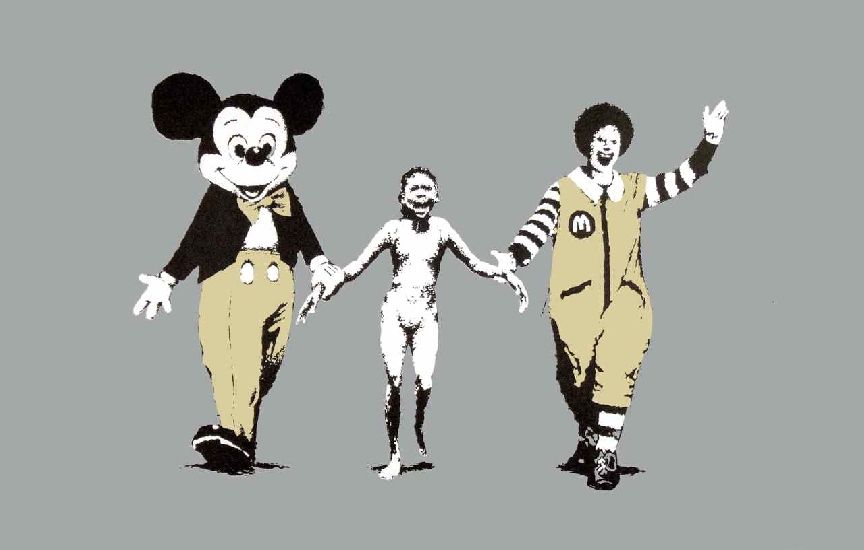 Serigrafía Banksy - Napalm