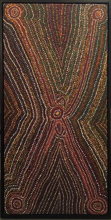 Sin Técnico Anonyme - NAPANGARDI WATSON Polly (XX-XXI), artiste aborigène.  Composition