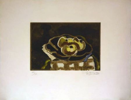 Aguafuerte Braque - Nature morte