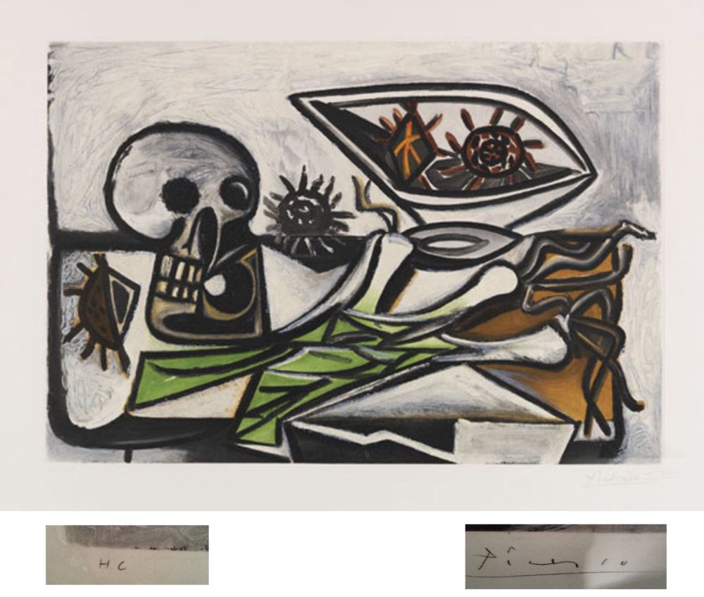 Aguatinta Picasso - 