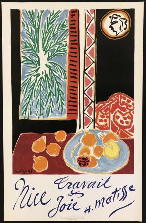 Litografía Matisse - Nice Travail et Joie