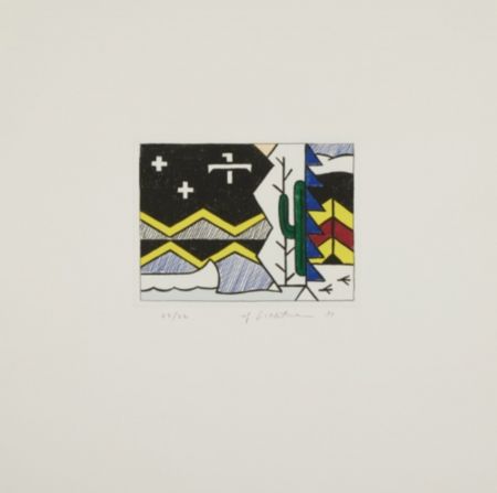 Múltiple Lichtenstein - Night Scene