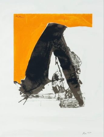 Serigrafía Motherwell - No. 12 (from The Basque Suite)