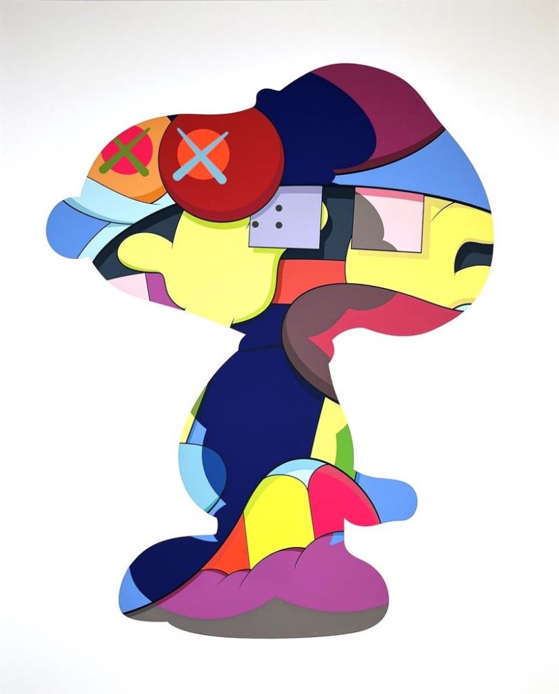 Serigrafía Kaws - No One's Home