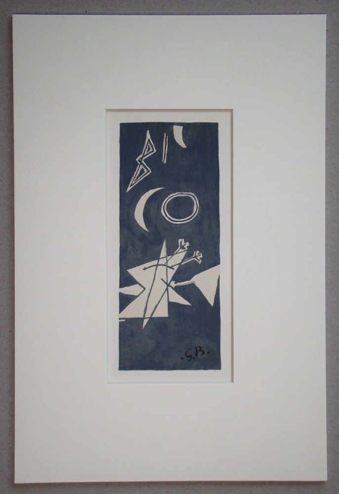 Litografía Braque (After) - Nocturne