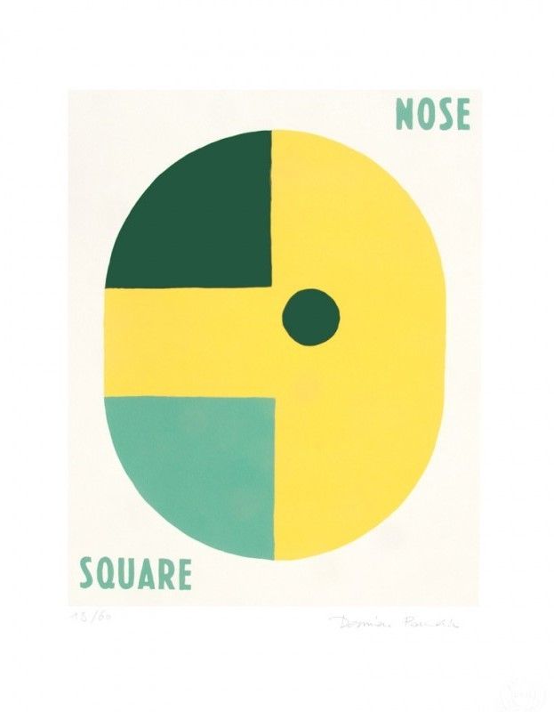 Estampa Numérica Poulain - NOSE SQUARE