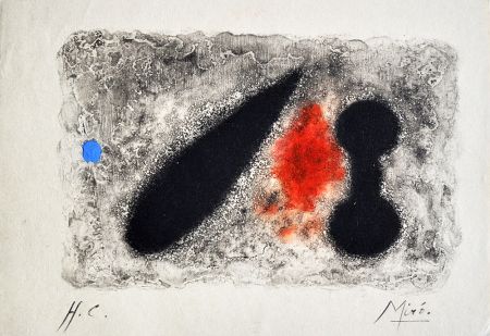 Grabado Miró - Nous Avons II