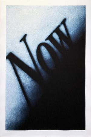 Litografía Ruscha - Now