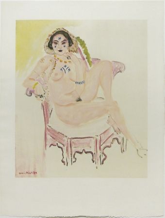 Litografía Matisse - Nu