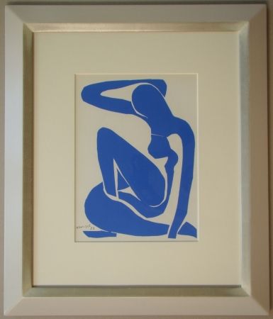 Litografía Matisse - Nu Bleu