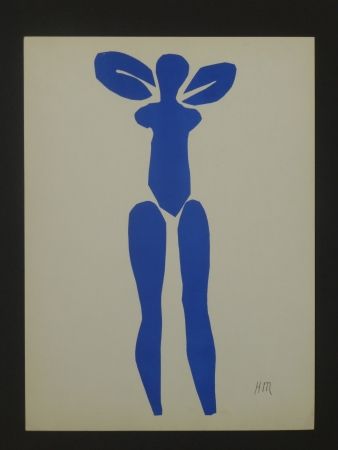 Litografía Matisse - Nu bleu, 1952 