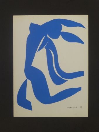 Litografía Matisse - Nu bleu, 1952