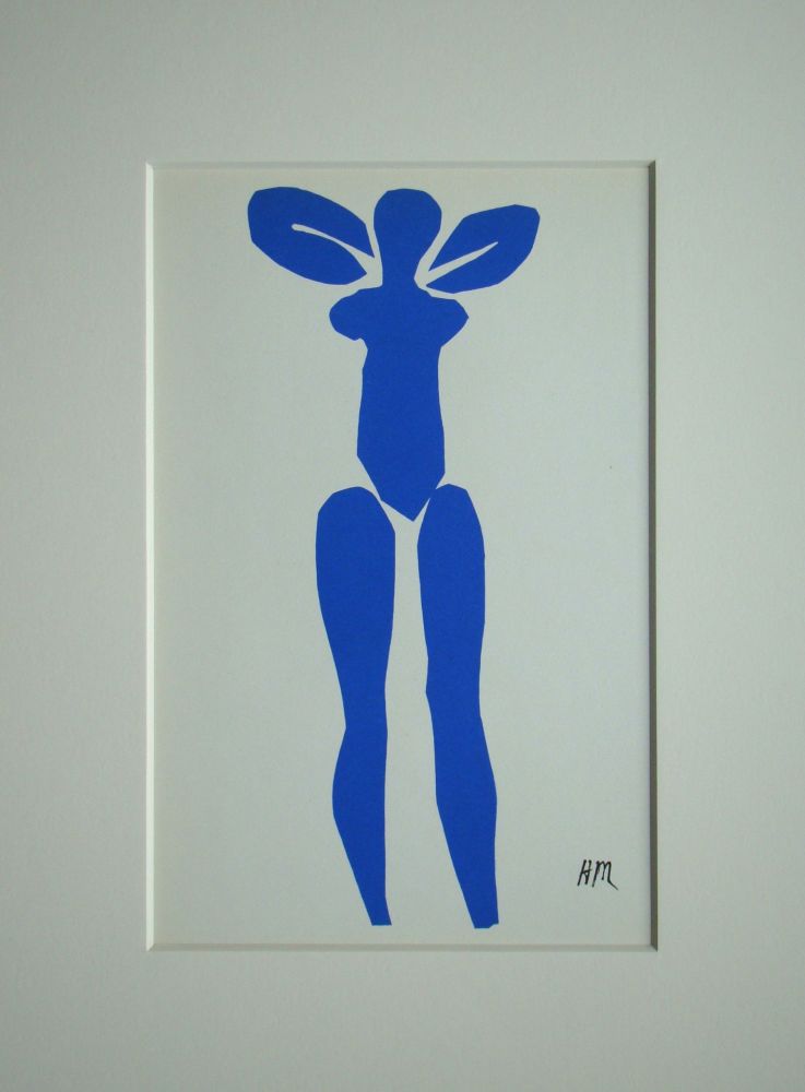 Litografía Matisse (After) - Nu bleu debout