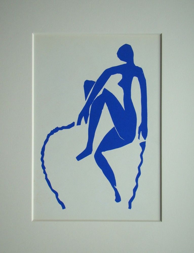 Litografía Matisse (After) - Nu bleu, sauteuse de corde