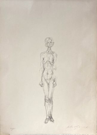 Litografía Giacometti - Nu Debout II, 1961
