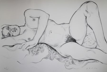 Litografía Bastow - Nu  Féminin / Female Nude - 5