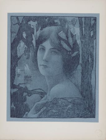 Litografía Guinier - Nuit Douce, 1899
