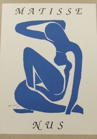 Litografía Matisse - Nus bleus 