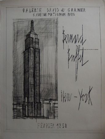 Grabado Buffet - NYC : Empire State Building
