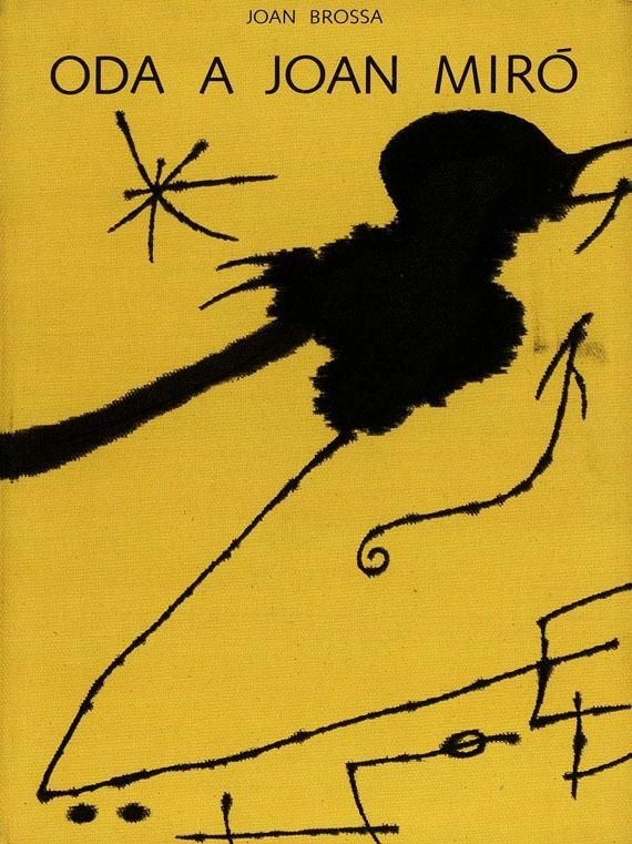 Libro Ilustrado Brossa - Oda a Joan Miró