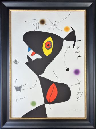 Litografía Miró - Oda à Joan Miró 