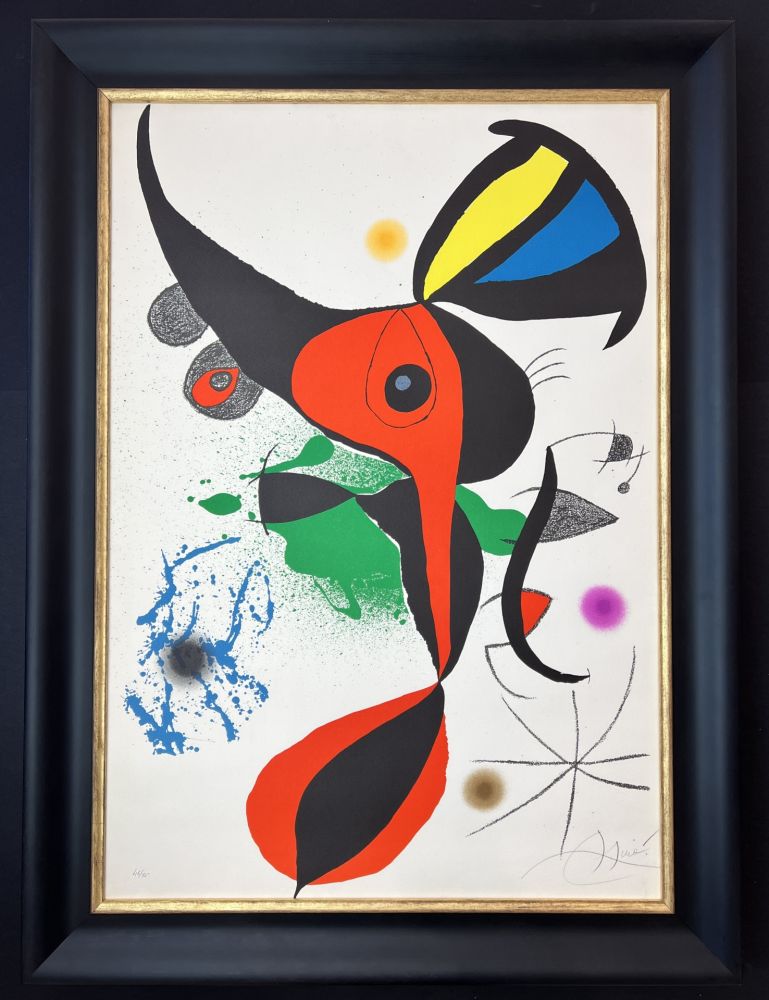 Litografía Miró - Oda à Joan Miró ( Maeght 904 )