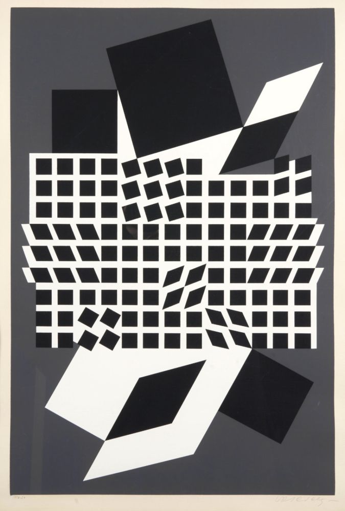 Serigrafía Vasarely - OETA