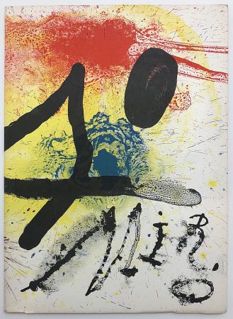 Libro Ilustrado Miró - Oeuvre graphique original - céramiques (1961)