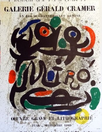 Litografía Miró - Oeuvre Grave Et Lithographie