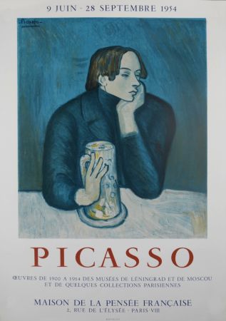 Litografía Picasso - Oeuvres de 1900 à 1914 des Musées de Léningrad et de Moscou et de quelques collections parisiennes